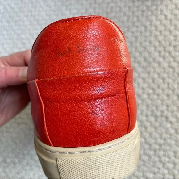 Paul Smith Red Leather Loafers - Picture 6 of 12